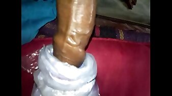 Hot indian young boy with big dick masturbation homemade pussy part 1