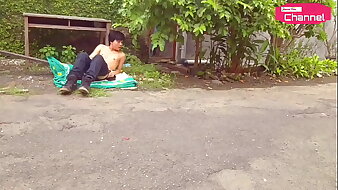 [Hansel Thio Channel] Public Nude - I Strip For Practice Casting Adult Magazine Photo Shoot Job At Downtown Garden Part 2