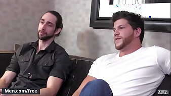 Ashton McKay and Roman Cage - Couch Confessions - Drill My Hole - Trailer preview - Men.com